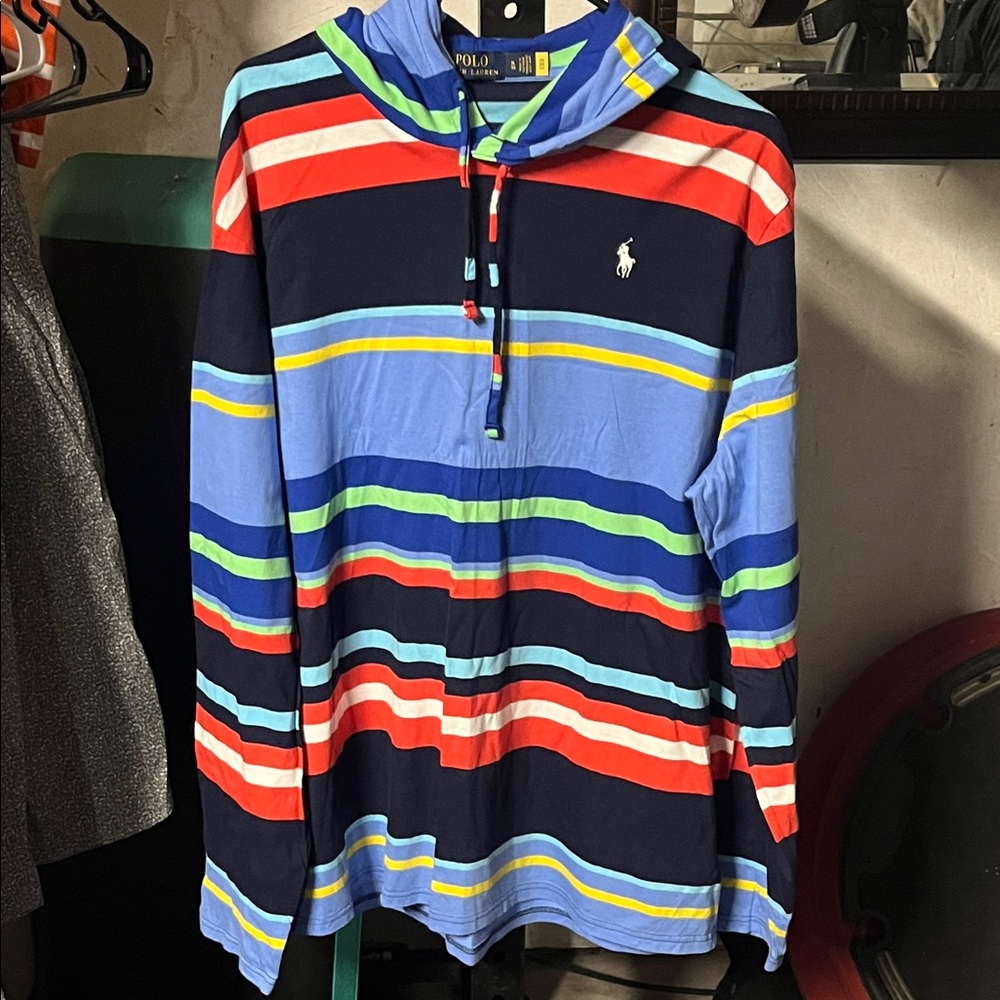 Polo by Ralph Lauren Multicolor Striped Long Sleeve Shirt